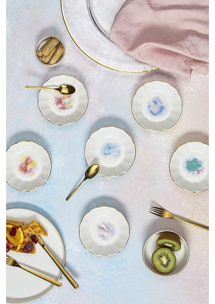 Grazia Alumilite Düz Tabak (6 Adet) 21CM