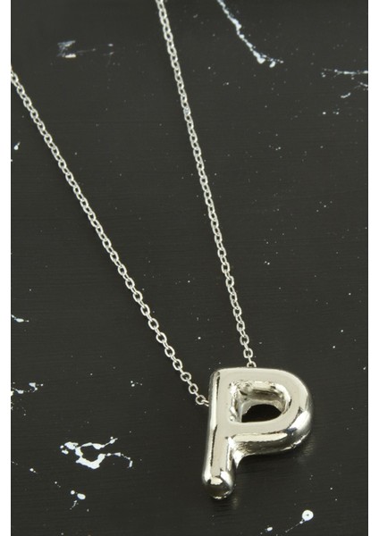 P Harfli Balon Kolye