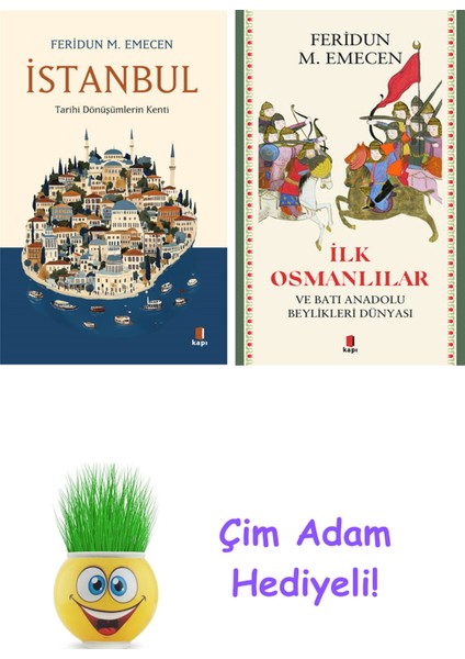 Feridun M. Emecen 2 Kitap Seti + Çim Adam Hediye