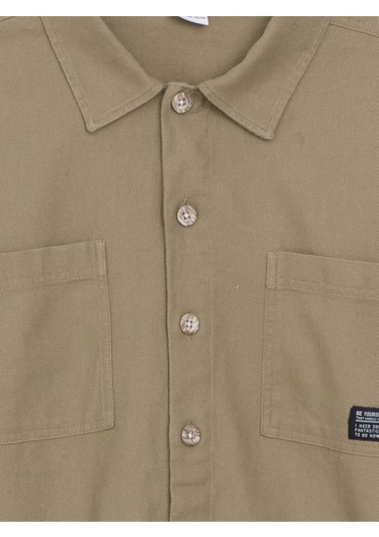 Yeni Sezon Uzun Kollu Keten Karışımlı Erkek Çocuk Gömlek fiyatları