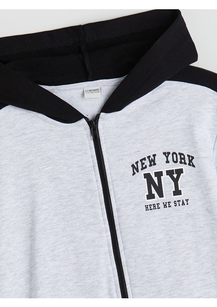 Yeni Sezon Kapüşonlu Erkek Çocuk Fermuarlı Sweatshirt fiyatları