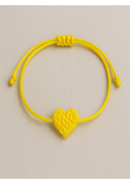 sarı orgu kalp bıleklık