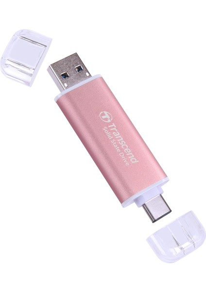 TS1TESD310P 1tb Usb/type-C 10GBPS Taşınabilir Harici SSD - Pembe