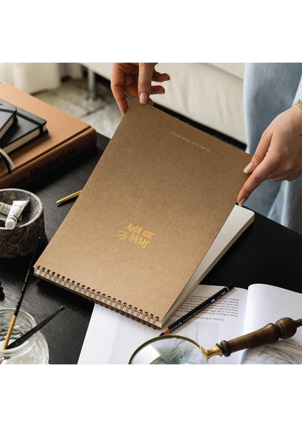 Eskiz Defteri Kapak 60 Yaprak 140 Gr. Perforajlı Book