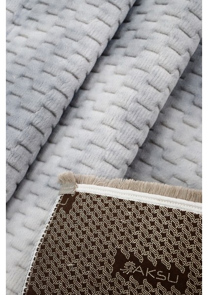 Şık ve Kaymaz Tabanlı Gri Halı, Dayanıklı ve Yıkanabilir, Çok Amaçlı Kullanım Için Ideal modelleri