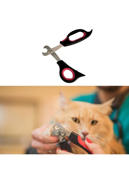 Büyük Irk Köpek Kedi Çelik Uçlu Evcil Hayvan Tırnak Makası Pati Bakım Aleti Ergonomik Kaymaz (4172) modelleri