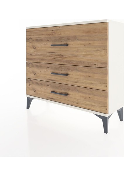 Arges Şifonyer 3 Çekmeceli 88X30X80 Aytaşı-Çam modelleri