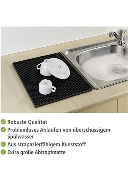 Maxi Drenaj Matı Trocken-Mat Giysiler Için Siyah fiyatları