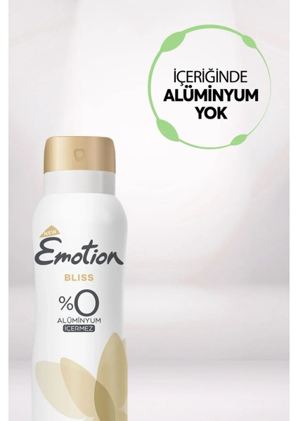 Emotion Bliss Kadın Vegan Deodorant 150 ml Hızlı Kurur , Leke Bırakmaz modelleri