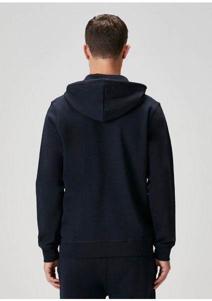 Lacivert Kapüşonlu Sweatshirt indirimleri