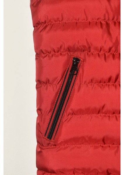 Erkek Çocuk Fileto Cepli Elyaf Dolum Trend Şişme Yelek modelleri