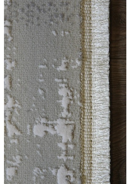 Aneto Çerçeveli Krem Akrilik Makine Halısı modelleri