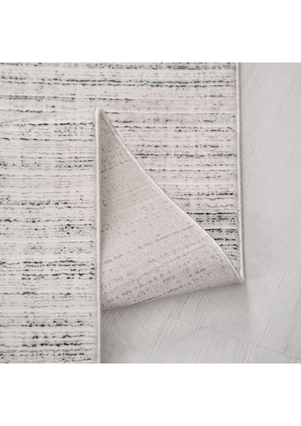 Polla Modern Beyaz Polyester Kaydırmaz Taban Makine Halısı modelleri