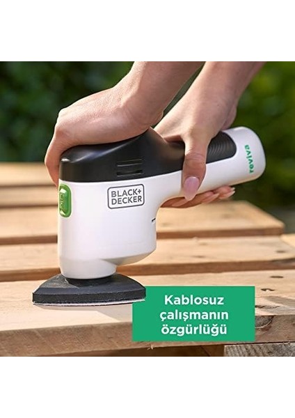 + Decker Reviva 12V Şarjlı Zımpara Makinesi fiyatları
