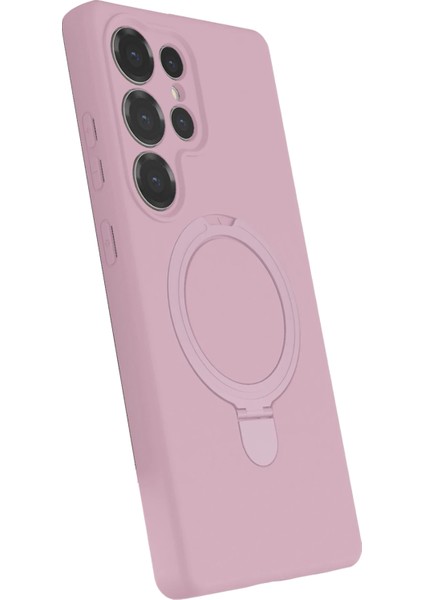 Samsung Galaxy S24 Ultra Regal Magsafe Standlı Kapak - Açık Pembe fiyatları