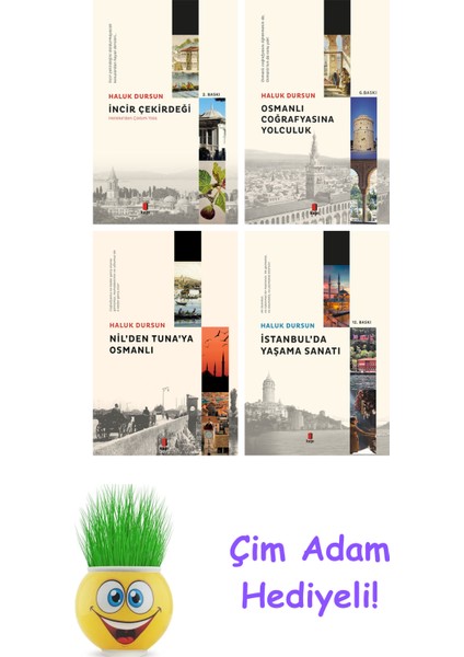 Haluk Dursun 4 Kitap Seti + Çim Adam Hediye