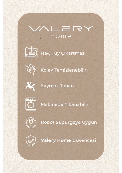 Yumuşak Peluş Yolluk, Oval Tasarım, Ponpon ve Saçak Detaylı, Beyaz Renk indirimleri