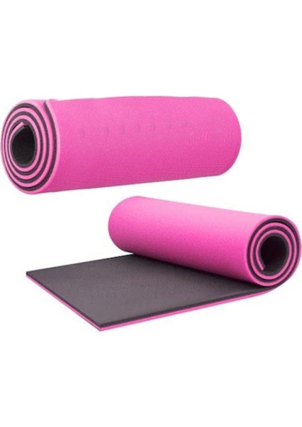 16 mm En Kalın Çift Taraflı Yoga Matı Pilates Minderi Kamp Mat
