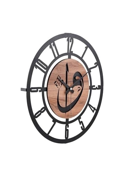 41 cm Metal Malzeme Akarsaniye Sessiz Mekanizma Dekoratif Duvar Saati modelleri