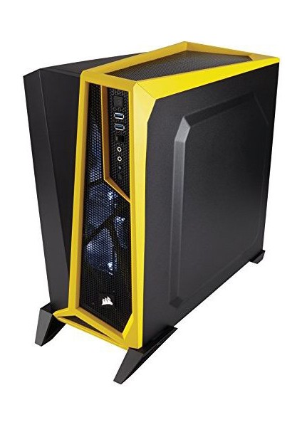 Corsaır Spec-Alpha CC-9011094-WW (Powersız) Çelik Siyah/sarı Pencereli Gaming Kasa