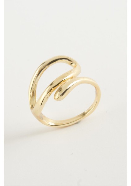 Oval Metal Yüzük