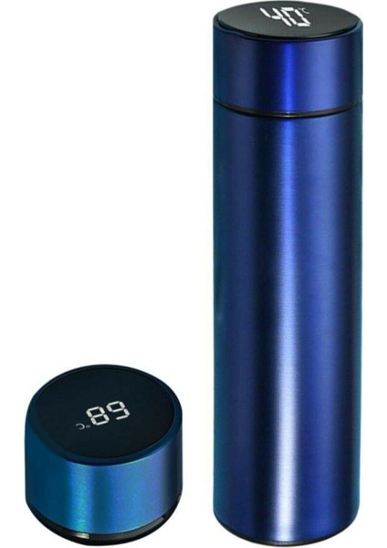 Dijital Sıcaklık Göstergeli Renkli Çelik Termos - 500 ml (4172) fırsatları