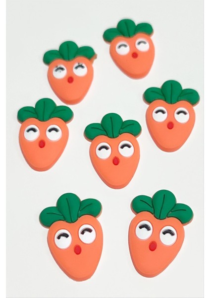 Havuç Silikonlu Figür 1 Adet