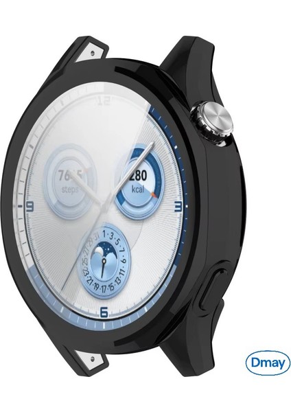 Huawei Watch Gt 6 Pro (46MM) - Gt 6 (46MM) - Gt 6 (41MM) Uyumlu Uyumlu 360 Full Koruma Silikon Kılıf