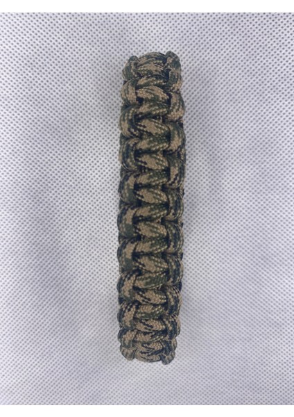 Kahverengi Üstü Siyah Yeşil Noktalı Paracord Bileklik fiyatları
