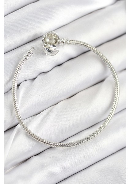 Bfs Pirinç Charm Topcuk Model Gümüş Renk Kadın Bileklik fiyatları