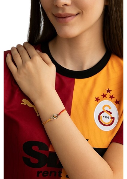 Galatasaray Ayyıldız Makrome Taraftar Bileklik - El Yapımı Ayarlanabilir Hediyeli modelleri