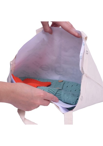 Babe Organik Pamuk Unisex El Örgüsü Su Yeşil Bebek Battaniyesi.