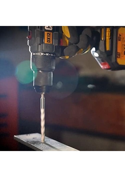 DX12SET 18VOLT/2.0AH Li-Ion Çift Akülü Kömürsüz Profesyonel Şarjlı Darbeli Matkap + DA01903 201 Parça Delme/vidalama Uç Seti fiyatları