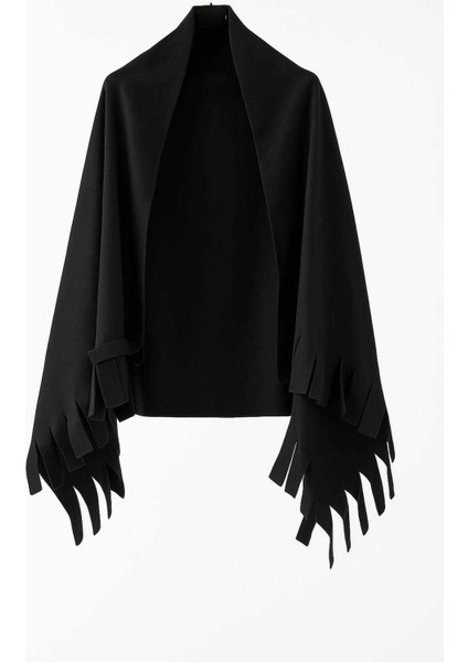 Softiva Polar Omuz Şalı 70X180 cm Unisex Kışlık Şal Siyah fiyatları