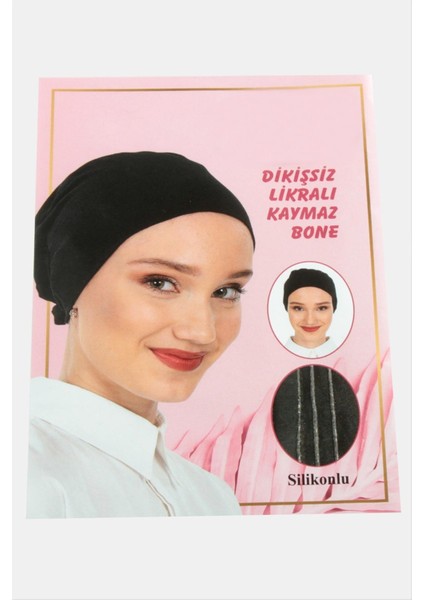 Dikişsiz Likralı Kaymaz Bone