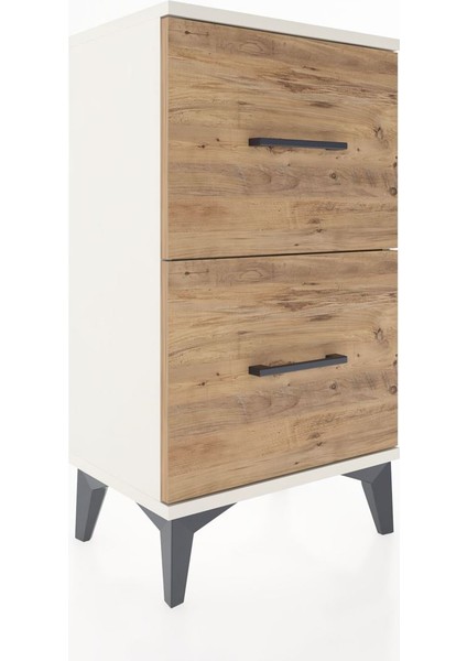 Arges Komodin 2 Çekmeceli 44X30X80 Aytaşı-Çam modelleri