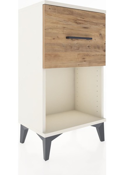 Arges Komodin 2 Çekmeceli 44X30X80 Aytaşı-Çam fırsatları