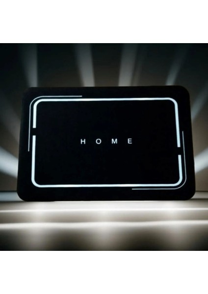 Siyah Renkli Su Emici Kaymaz Banyo Paspası, 2'li Set fiyatları