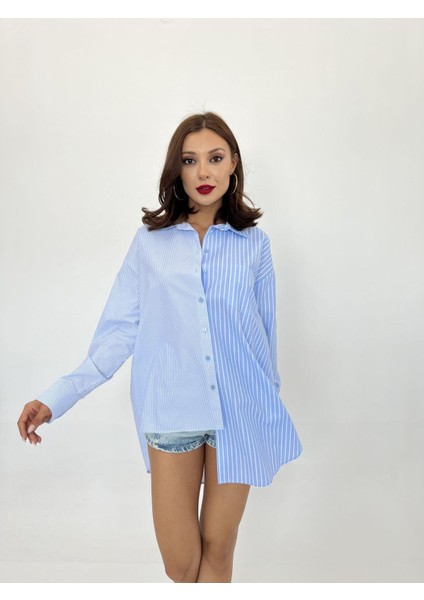 6763 Gömlek-Denver Çizgili modelleri