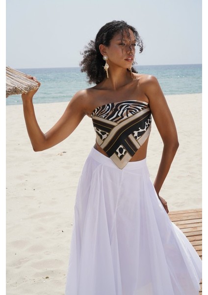 Dikiş Detay Maxi Etek fiyatları