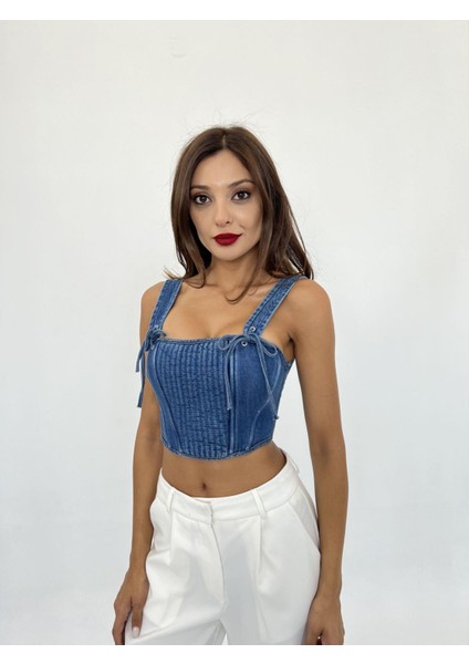 6987 Kot Bluz-Mavi modelleri