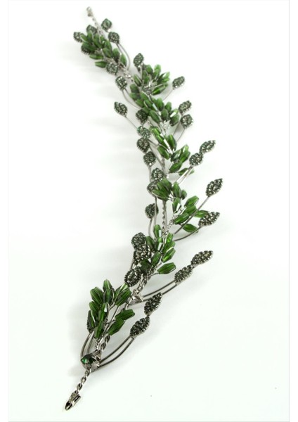 Yaprak Taşlı Saç Aksesuarı indirimleri