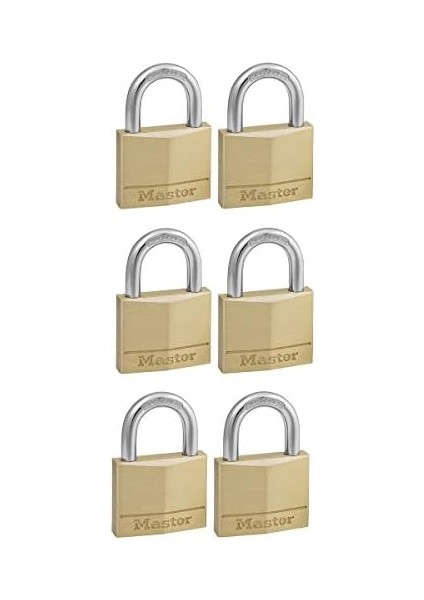 – 140EURSIX – 6 Aynı Anda Pirinç Asma Kilit 40 mm modelleri