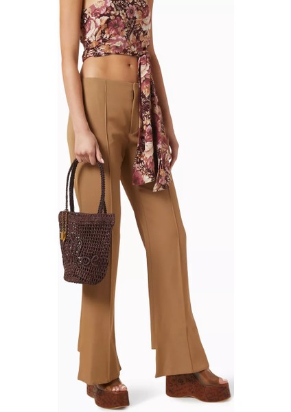 Chloé Raffia Küçük Yazlık Muz Tote Çantası, Şık & Hafif, El Dokuması fiyatları