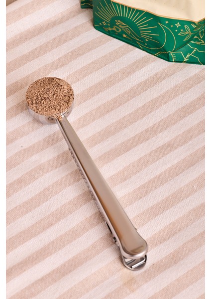 Rodos Paslanmaz Çelik Klipsli Kahve Ölçü Kaşığı 17,5 cm 15 ml indirimleri