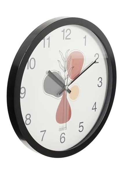 30 cm Gerçek Cam Sessiz Mekanizma Duvar Saati modelleri