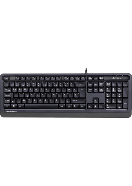 A4 Tech FK10 F USB Türkçe Fn-Multimedya Siyah/gri Klavye