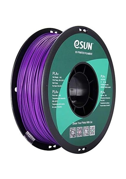 Pla + Filament 1.75 mm Mor fiyatları