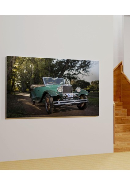 Kanvas Tablo Klasik Araba Serisi A6 Galeri Dekoratif Kanvas Tablo 40 x 60