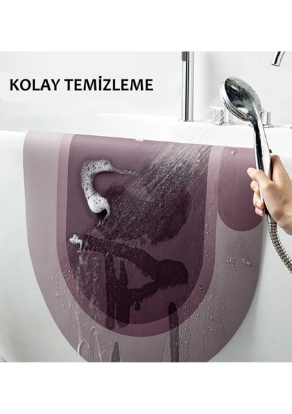 Lacivert Su Emici Banyo Paspası, Kaymaz Taban, 40X60 Cm, Yolluk, Şık ve Fonksiyonel fırsatları